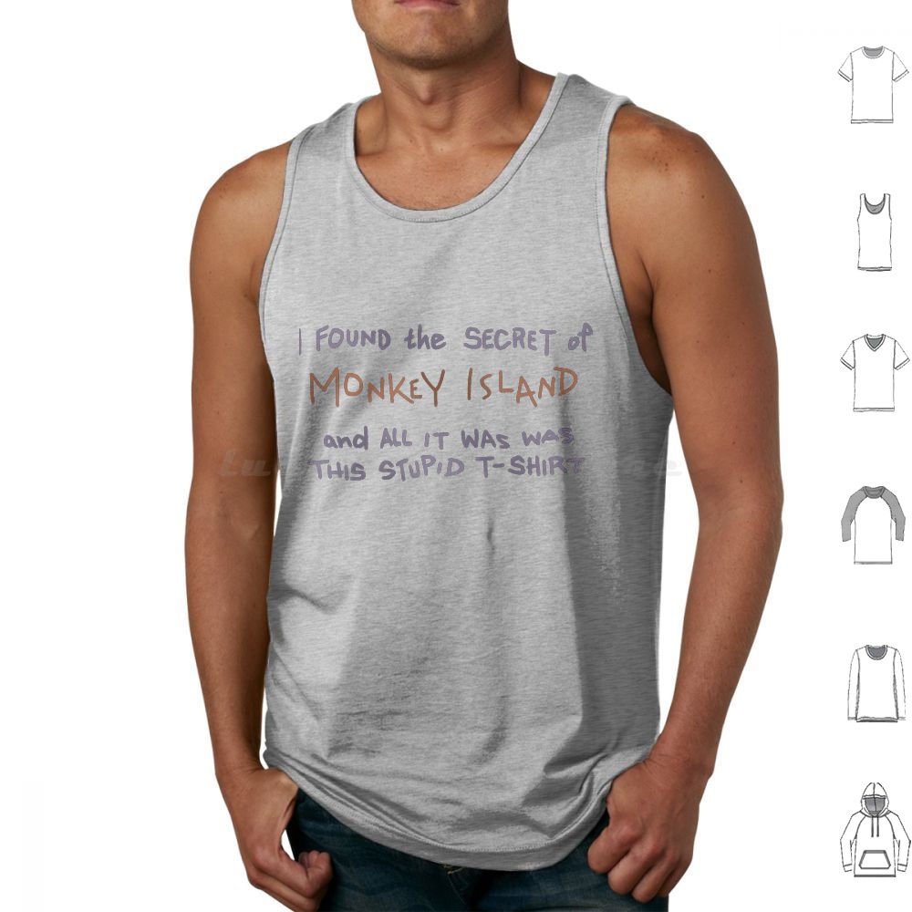 Retro Gaming Island - اكتشفت سر تيشيرتات Monkey Island Tank
