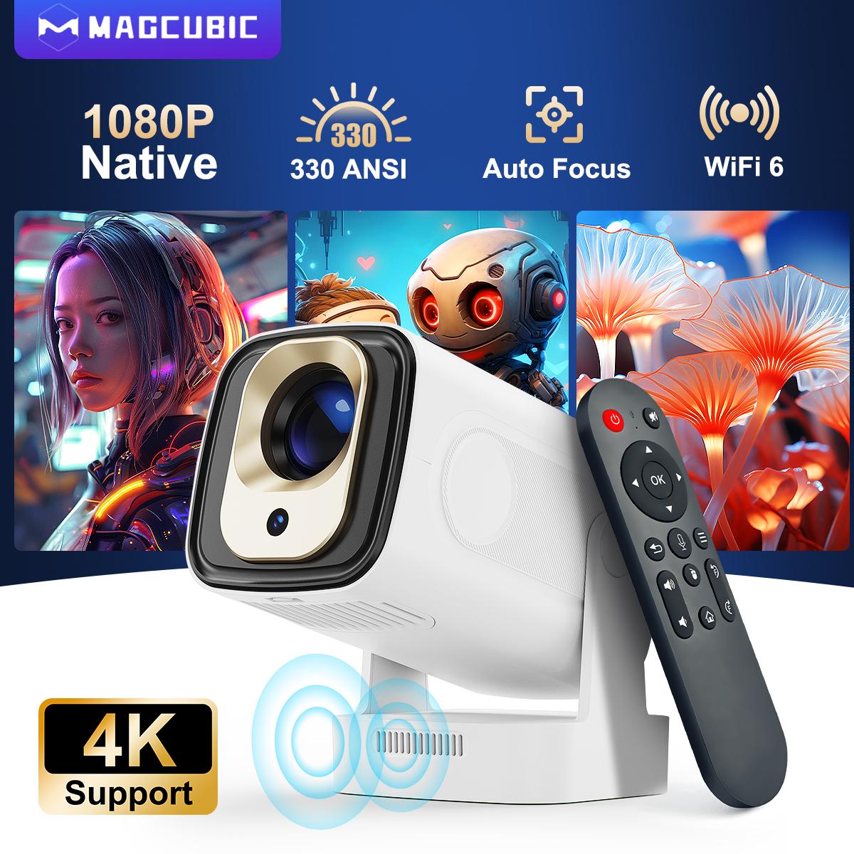 Retro Gaming And Projector - جهاز عرض ماجكيوبيك HY310 مع تركيز