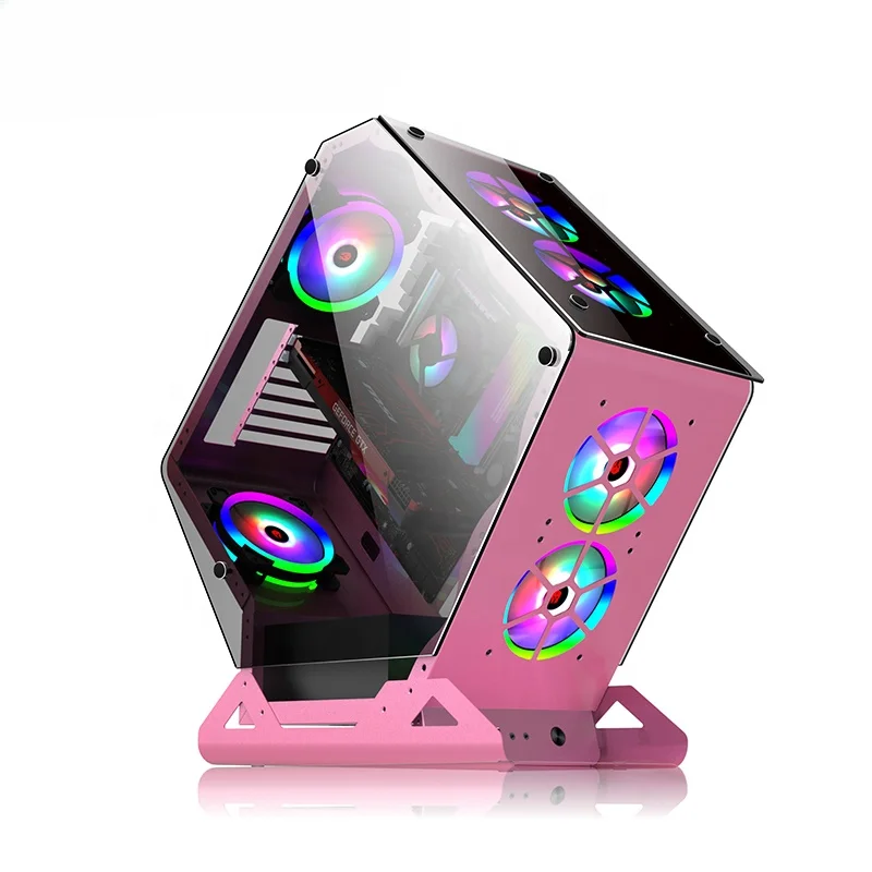 Retro Gaming Pc Case - حافظة كمبيوتر للألعاب بتصميم غير منتظم،