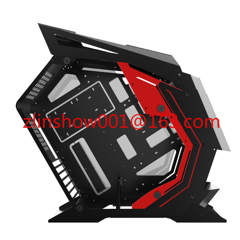 Retro Gaming Pc Case - مقهى الإنترنت تبريد المياه الزجاجية الإنترنت