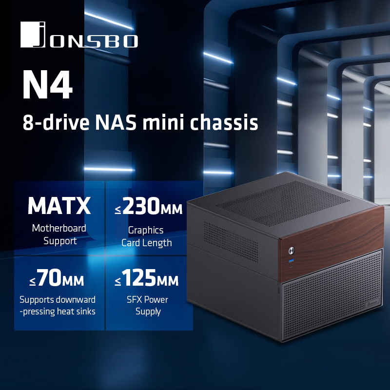 Retro Gaming Pc Case - لوحة أم NAS للهيكل الأسود ،