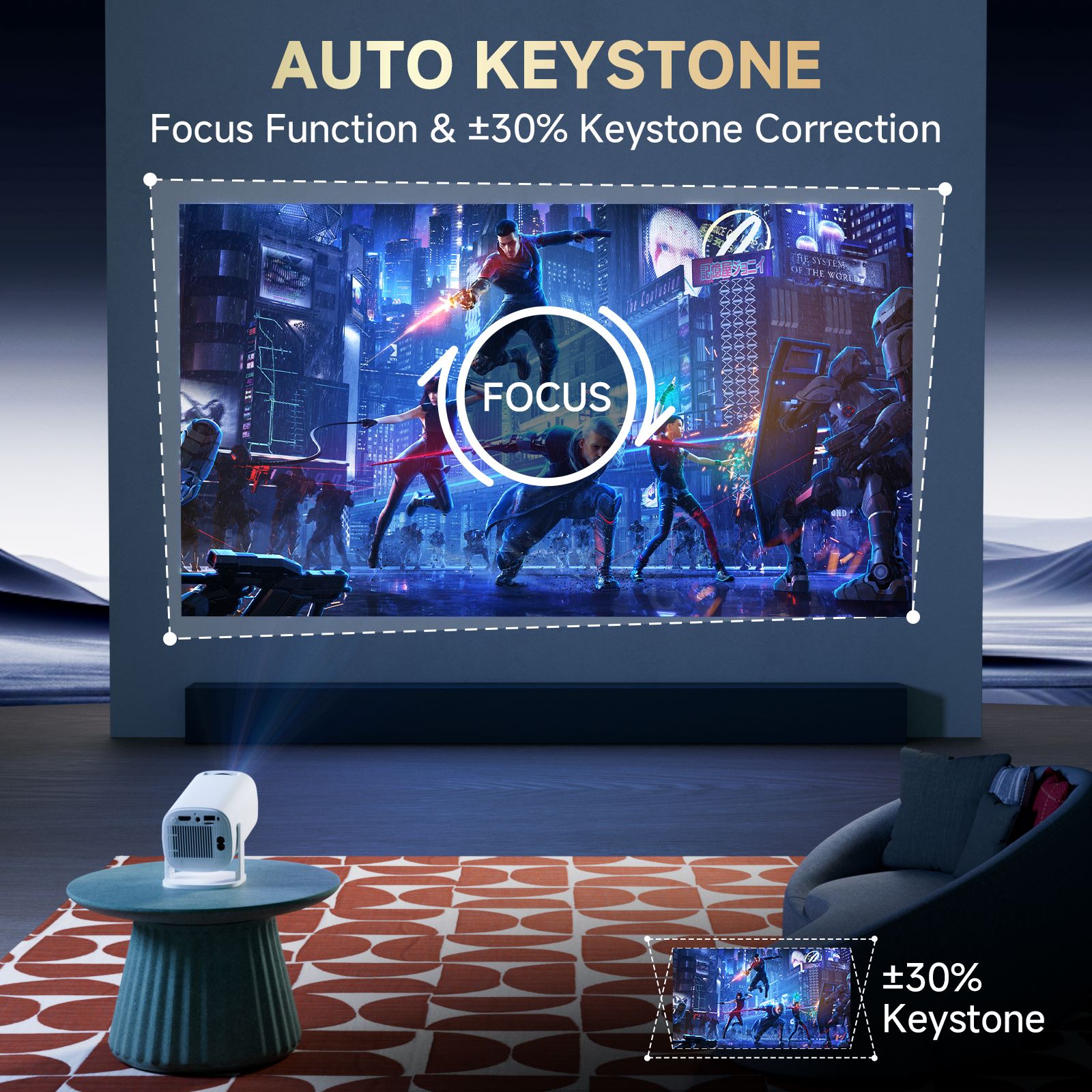 HONGTOP P30PRO جهاز عرض صغير ذ - مراجعة Retro Gaming And Projector وسعره