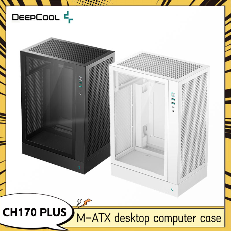 هيكل DEEPCOOL CH170 PLUS MATX  - مراجعة Retro Gaming Pc Case وسعره