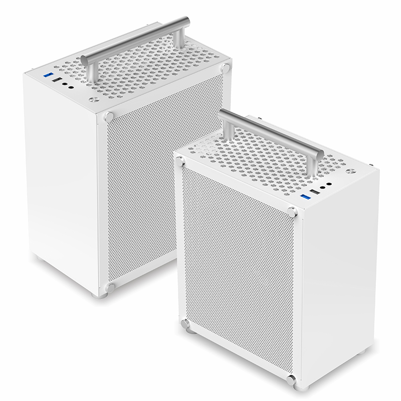 METALFISH T40 Mini ITX حافظة س - مراجعة Retro Gaming Pc Case وسعره