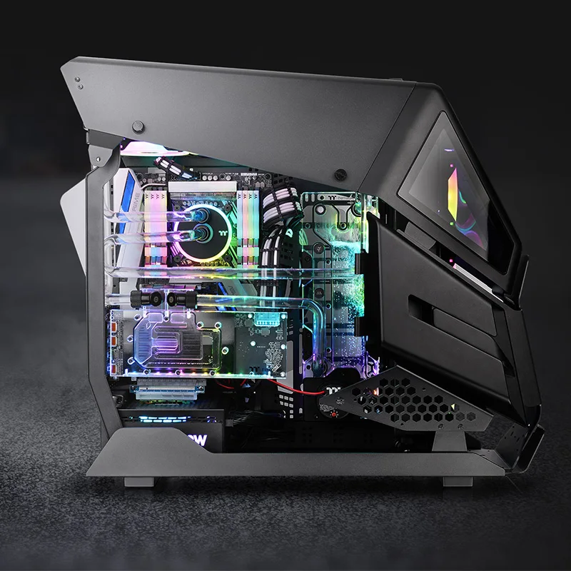 علبة كمبيوتر مكتبي كاملة الحجم - مراجعة Retro Gaming Pc Case وسعره