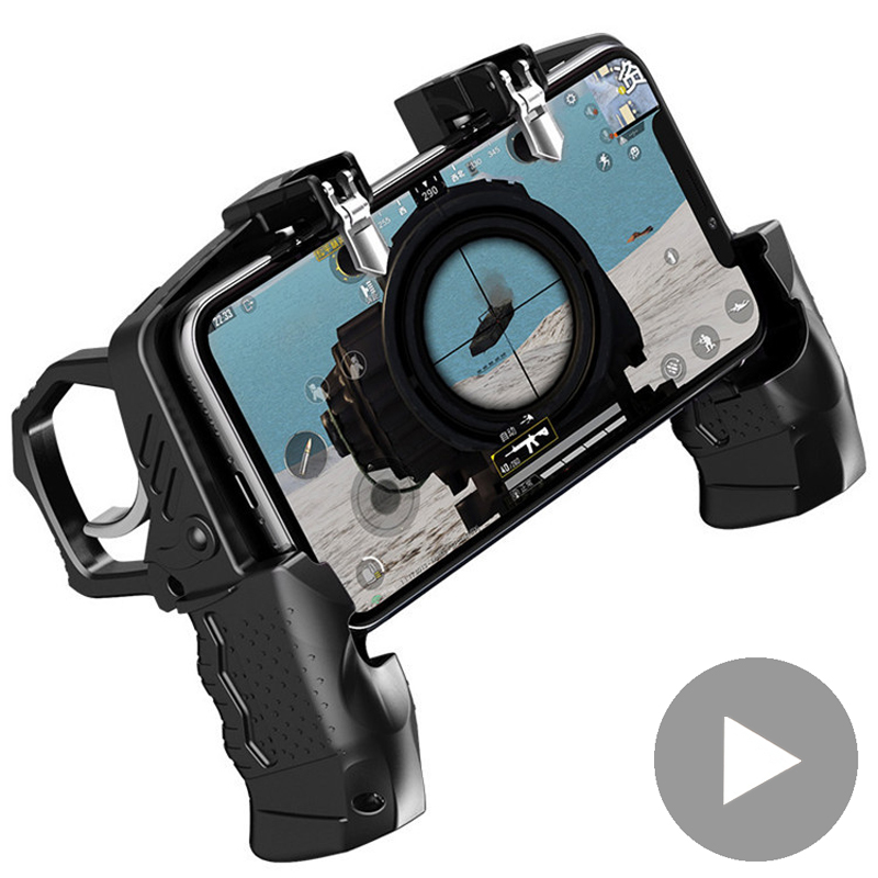 وحدة تحكم PUBG Free Fire Trigg - مراجعة Retro Gaming And Projector وسعره