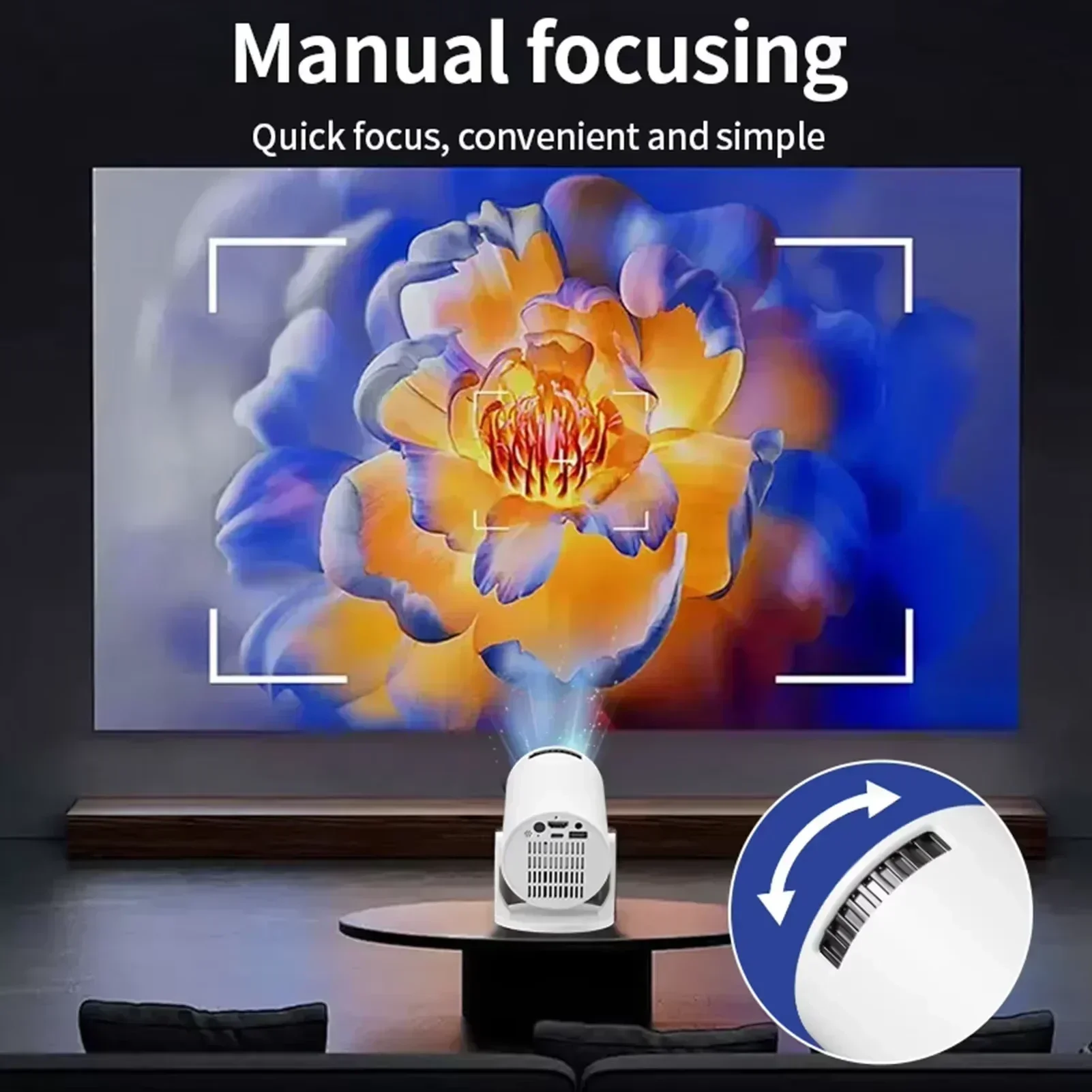 جهاز عرض صغير جديد HY300 بدقة  - مراجعة Retro Gaming And Projector وسعره
