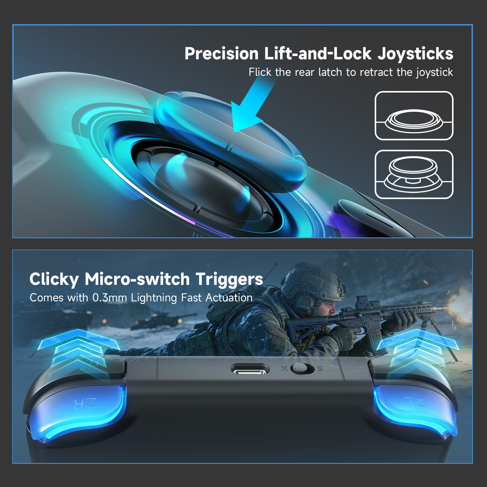 AceGamer جيب أذرع التحكم في أل - مراجعة Retro Gaming And Projector وسعره