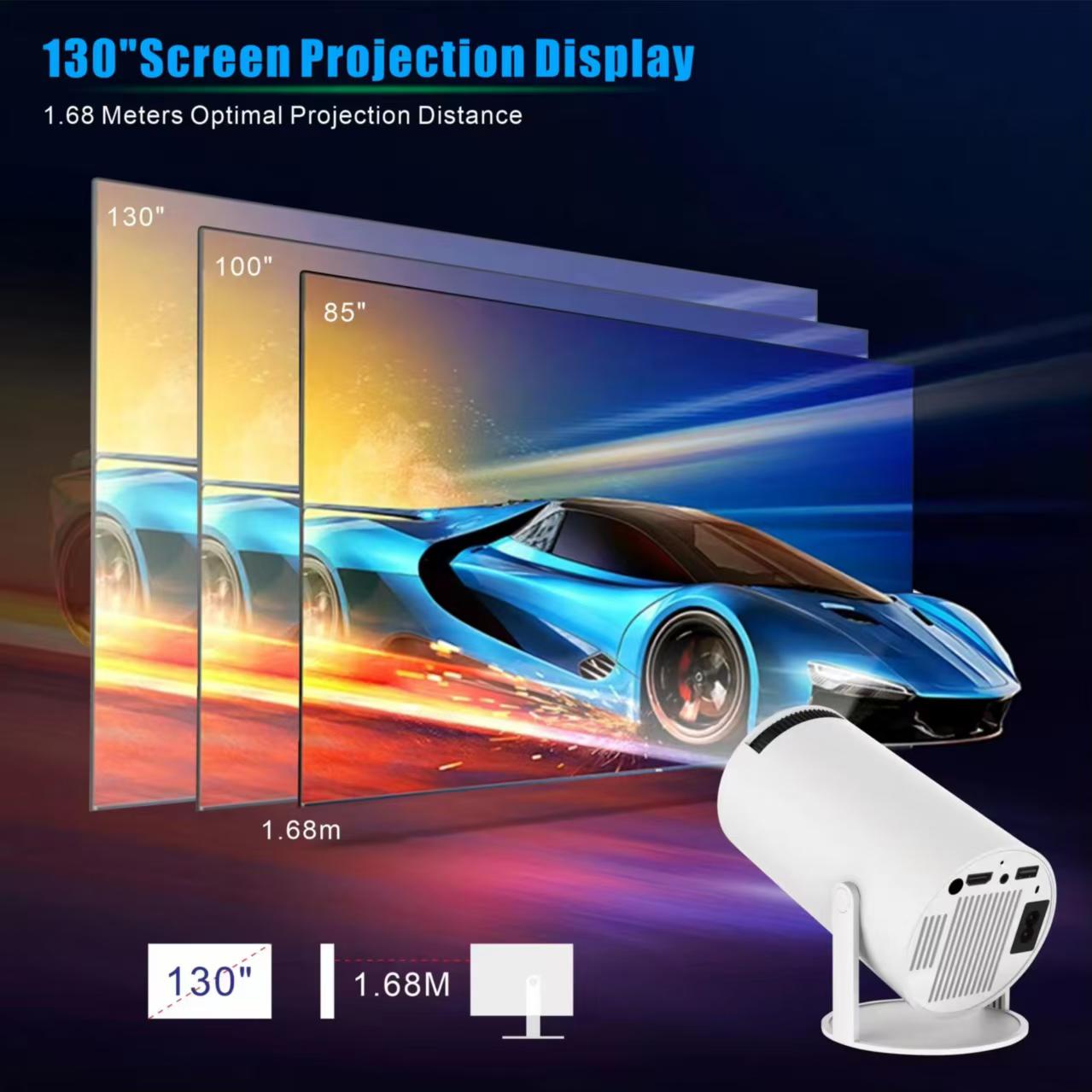 جهاز عرض محمول صغير HY300 بنظا - مراجعة Retro Gaming And Projector وسعره