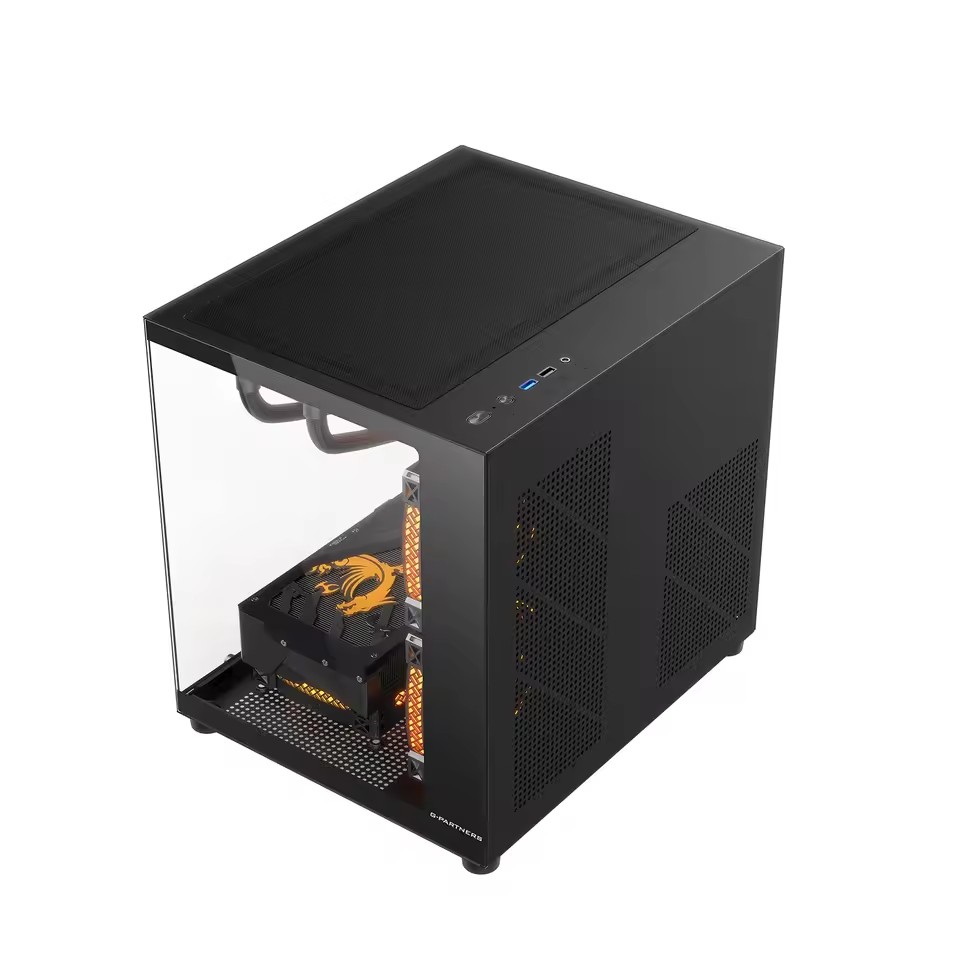 علبة كمبيوتر G-PARTNERS Xinrui - مراجعة Retro Gaming Pc Case وسعره